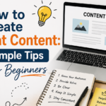 How to create great content with simple tips for beginners
